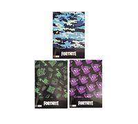 Kit 6 Quadernoni Compatibile con Fortnite 2021 Rigo A con Margine 100gr con +30% Fogli