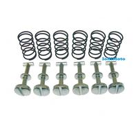 KIT 6 RITEGNI + 6 MOLLE PER COPPIA FIANCATINE PIAGGIO SI - SI FL - BRAVO 1982