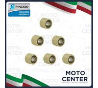 KIT 6 RULLI 19x15,5 Gr.6,4 PIAGGIO LIBERTY 50 IGET 4T 3V 25KM/H ('16) - LIBERTY