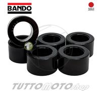 Kit 6 RULLI KYMCO Dink 125-200 DD E3 2007 2008 2009 2010 -Originali BANDO 17gr