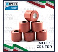 KIT 6 RULLI MASSETTE VARIATORE ORIGINALE PIAGGIO PER APRILIA ATLANTIC 300 2010-2