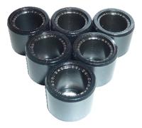 KIT 6 RULLI MASSETTE VARIATORE SCOOTER PER 20,9X17 11,5G BEVERLY/RST/VESPA