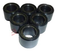 KIT 6 RULLI MASSETTE VARIATORE SCOOTER PER 23X18 18G HONDA SH 300 ALLEGGERITI