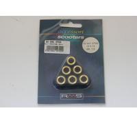 Kit 6 rulli variatore 15 X 12 7gr RMS Roller weights Yamaha MBK Booster 50