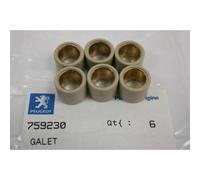 Kit 6 rulli variatore 16 X 13 5,6gr Roller weights Peugeot V-Click 50