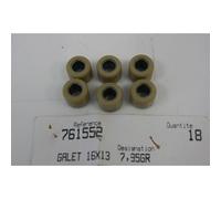 Kit 6 rulli variatore 16 X 13 7,95gr Roller weights Peugeot Ludix 12 2013