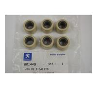 Kit 6 rulli variatore 20,2 X 15 16gr Roller weights Peugeot