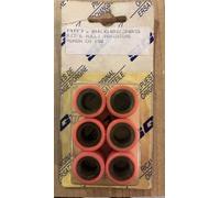 KIT 6 Rulli VARIATORE SGX RACING OEM Rosa Honda Spazio CN 250 BE602305 Rimanenza