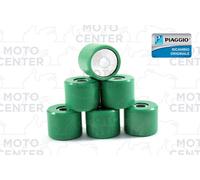 KIT 6 RULLI VERDI 21x17 Gr.11,2 PIAGGIO X9 EVOLUTION 250 2006-2006 M23000