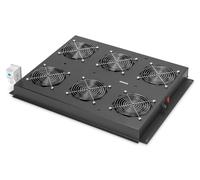 KIT 6 VENTOLE CON TERMOSTATO COLORE NERO PER ARMADI LINEA SERVER NEW