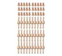 Kit 60 Elettrodi Ugelli per pt-31 Rame Esteso Kit 60 Elettrodi | 30 elettrodi, 30 ugelli, rame , punta estesa, taglio per preciso fino a 12mm, compatibilità PT-31