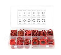 Kit 600 Rondelle Piatte Fibra 12 Misure per Isolamento Vibrazioni e Bloccaggio Bulloni Meccanico