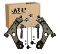 KIT 6PZ BRACCI BRACCETTI OSCILLANTI ANTERIORI ALFA MITO FIAT GRANDE PUNTO QUBO