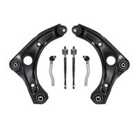 Kit 6pz Bracci inf. ant. snodi testine | Compatibile con Versa 2012-2019; include bracci inferiori anteriori, snodi sferici e terminali del tirante dello sterzo.
