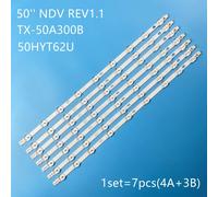KIT 7 BARRE LED TV VESTEL 50NDV-REV1.1-A-TYPE/B-TYPE VES500UNDL3DN01 VES500UNDC