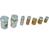 Kit 7 Morsetto Morsetti Cavi Cavo Freno Freni Gas Acceleratore Frizione Cambio V
