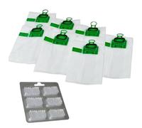 KIT - 7 Sacchetti Folletto Compatibili Vk150, vk140 + Profumatore - Sacchetti Aspirapolvere Folletto In Microfibra, Ricambi Folletto