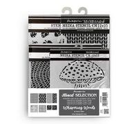 Kit 7 Stencil Whispering Woods Stamperia