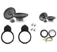 Kit 8 altoparlanti Focal per VolksWagen Passat B6 (3C) Anteriori e Posteriori