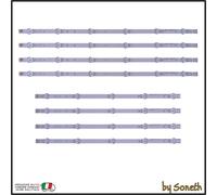 KIT 8 BARRE LED TV PER SAMSUNG 2013SVS46 3228N1 B2 R05 REV 1.7 L06 REV 1.7