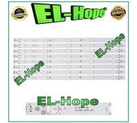 KIT 8 BARRE STRIP 5 LED PER TV 39" TOSHIBA 4C-LB39T0-YHB 39D3503V1W5C1B40217M