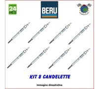 Kit 8 Candelette Beru Per Chevrolet Silverado