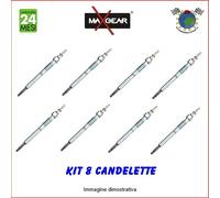 Kit 8 candelette Maxgear per LAND ROVER RANGE III I