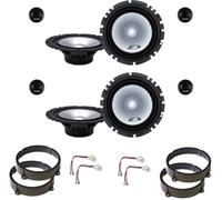Kit 8 Casse ALPINE SXE-1750S + SXE-1750S per Lancia Musa da 165mm con 2 Supporti Anteriori, 2 Posteriori e 4 Connettori