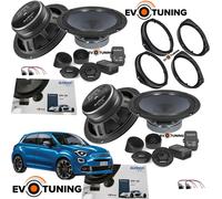 Kit 8 Casse Altoparlanti Audison Apk 165 Anteriori e posteriori per Fiat 500X