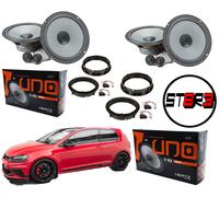 Kit 8 Casse Altoparlanti Hertz Anteriori e Posteriori per GOLF7 VII K 165 sql
