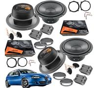 Kit 8 Casse Altoparlanti HERTZ CK165 Linea Cento 285W ANT e POST per ALFA 147
