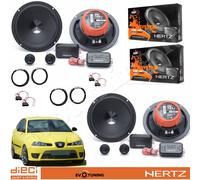 Casse Altoparlanti Hertz 2 Woofer Tweeter ANT+POST Coassiali Alfa Rome Stelvio