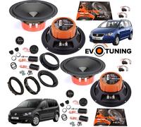 Kit 8 Casse Altoparlanti HERTZ DSK165.3 ANT+POST per Volkswagen VW Touran