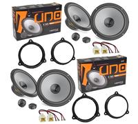 Kit 8 Casse Altoparlanti Hertz K165 Ant e Post per Nissan X-Trail