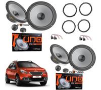 Kit 8 Casse Altoparlanti Hertz K165 Anteriori e Posteriori per Peugeot 2008