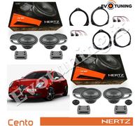 Kit 8 Casse Altoparlanti HERTZ Linea Cento CK 165 Ant+Post per Alfa Giulietta