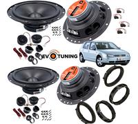 Kit 8 Casse Altoparlanti JBL Anteriore e Posteriori per Volkswagen VW GOLF IV 4