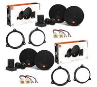 Kit 8 Casse Altoparlanti JBL Stage 2 Anteriori e Posteriori per Renault Captur