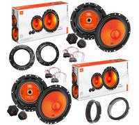 Kit 8 Casse Altoparlanti JBL Stage1 62CF Anteriori Posteriori per VW Tiguan Van