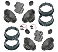 KIT 8 CASSE ALTOPARLANTI PER VW - GOLF VI dal 2008 ANT + POST HERTZ CK 165