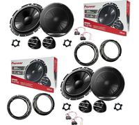 Kit 8 Casse Altoparlanti Pioneer Ant Post per VW Passat dal 1996 al 2005