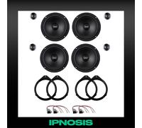 Kit 8 casse AXTON ATC165S per Audi A3 04-12 e A4 B6, B7 01-08 + 4 Supp + 4 Conn