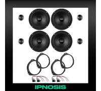 Kit 8 casse AXTON Fiat 500X + 2 Supporti Anteriori + 2 Supporti Post. + 4 Conn.