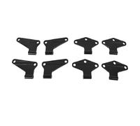 Kit 8 Pezzi Cerniere Porta Auto, Kit Montaggio Cerniera Porta per JK 2007-2018 - Funzionamento Regolare, Materiale Resistente Antiruggine, Compatibile 2 e 4 Porte