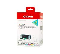 KIT 8 PEZZI ORIGINALE CANON 6384B010 CLI42 13ml BK C M Y PC PM GY LGY