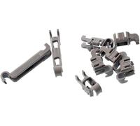 Kit 8 pezzi per cestello inferiore lavastoviglie - Compatibile con Bosch & Siemens - Codice articolo 00611472