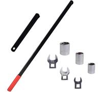 Kit 8 PZ Chiave Regolazione Puleggia Per Cinghia a Serpentina a Cricchetto 3/8"