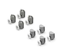 Kit 8 pz cuscinetti di ricambio vetro box doccia anta scorrevole Obi 2