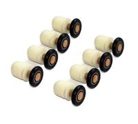 Kit 8 pz cuscinetti di ricambio vetro box doccia anta scorrevole Roger