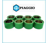 Kit 8 rulli masse centrifughe originale Piaggio MP3 I.E. LT Sport 400 2008/2010